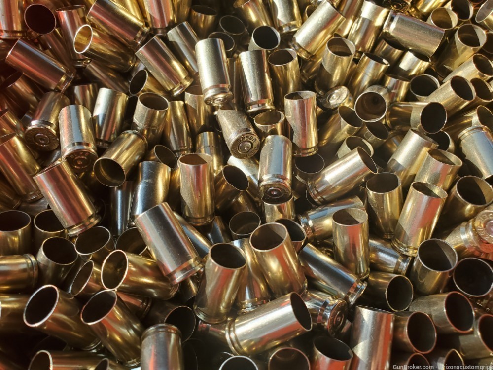 *CLEANED* 9MM Brass 500 ct. Once Fired Reloading Spent Cases-img-2