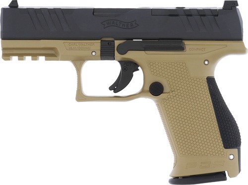 Walther PDP Compact 9MM 4" FS 15-Shot TAN Polymer Frame-img-0