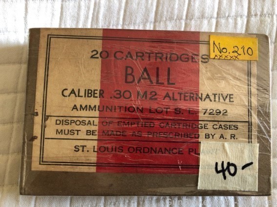 Full Sealed Box Of.30 M2 Alternative-img-0