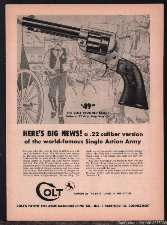 Colt Frontier Scout Q Model 1957-img-4