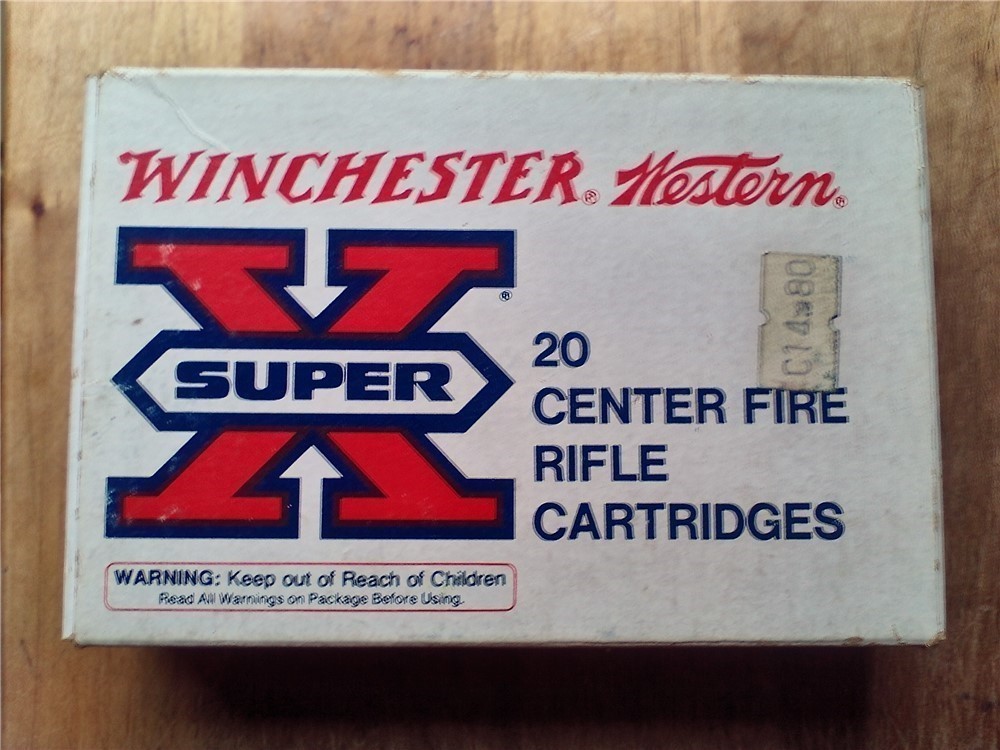 VINTAGE WINCHESTER WESTERN 270 WIN. 150 GR.POWER POINT SOFT POINT AMMO-img-3
