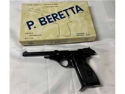 NEW, Never Fired! 1971 Beretta Model 70T 100 .32ACP Target Pistol