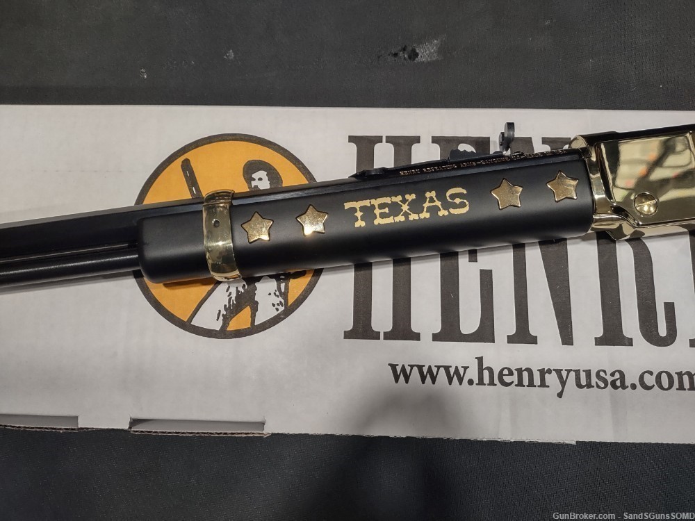 HENRY GOLDEN BOY 22LR TEXAS TRIBUTE Lever Action Rifle New-img-7