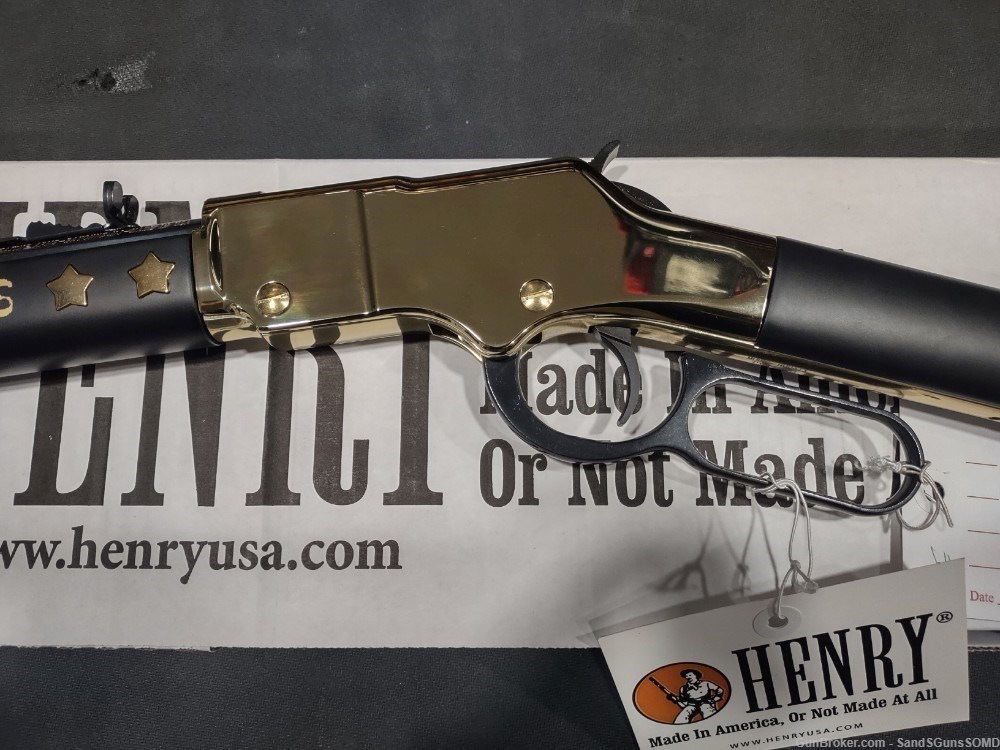 HENRY GOLDEN BOY 22LR TEXAS TRIBUTE Lever Action Rifle New-img-8