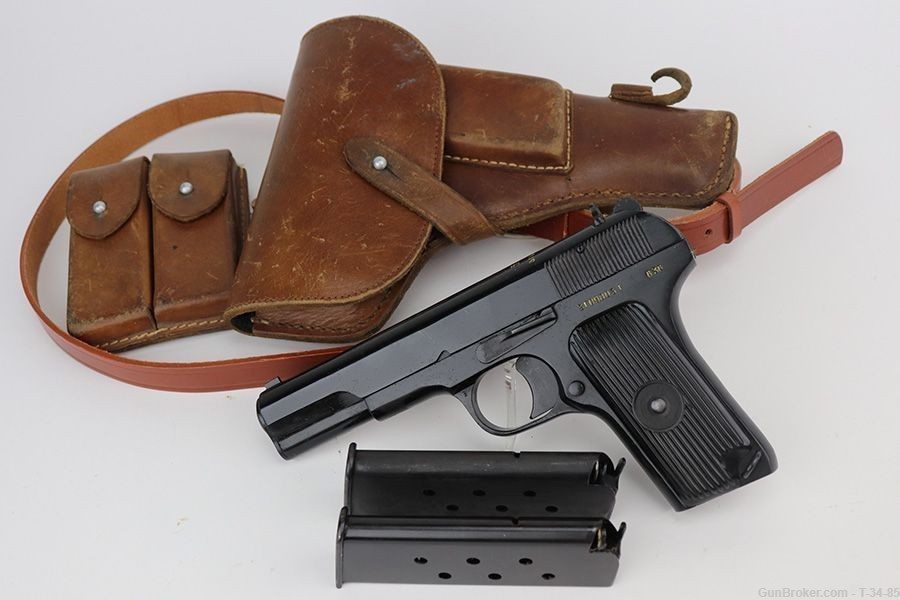 Unissued Chicom Tokarev Type 54 Full Rig with Two Matching Magazines-img-0