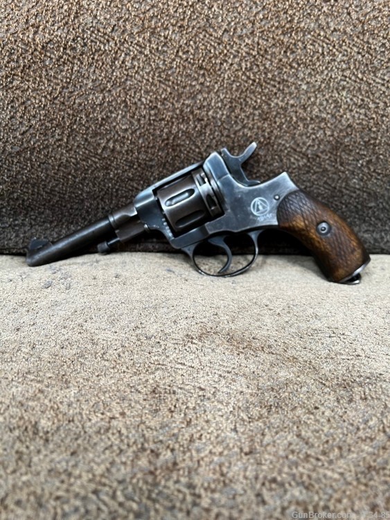 Very Rare and All Original 1944 Izhevsk Nagant Revolver-img-0
