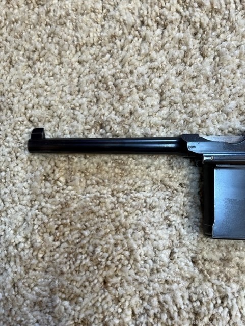 1907 C96 Broomhandle Mauser in Excellent Condition with Original Woodstock-img-7