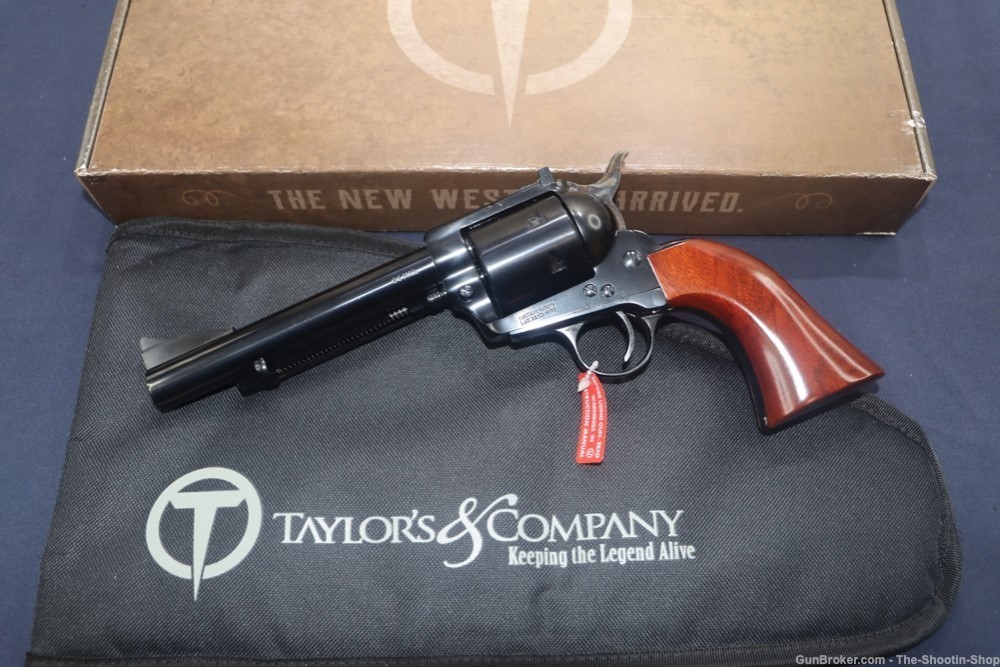 Taylors & Company CATTLEMAN TARGET Model Revolver 6" 44 MAGNUM New 44MAG-img-0
