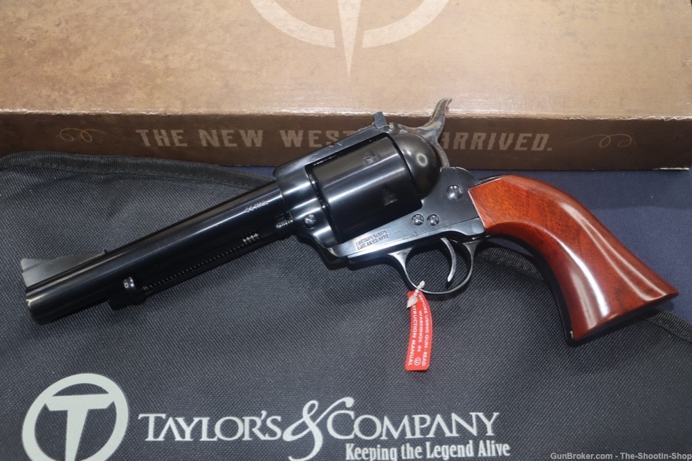 Taylors & Company CATTLEMAN TARGET Model Revolver 6" 44 MAGNUM New 44MAG-img-1