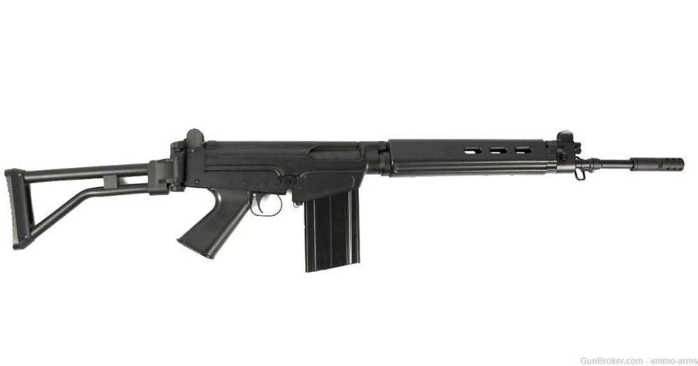 DSA Arms PARA Congo Edition SA58 FAL 7.62 NATO 18" SA5818CP-A-img-1