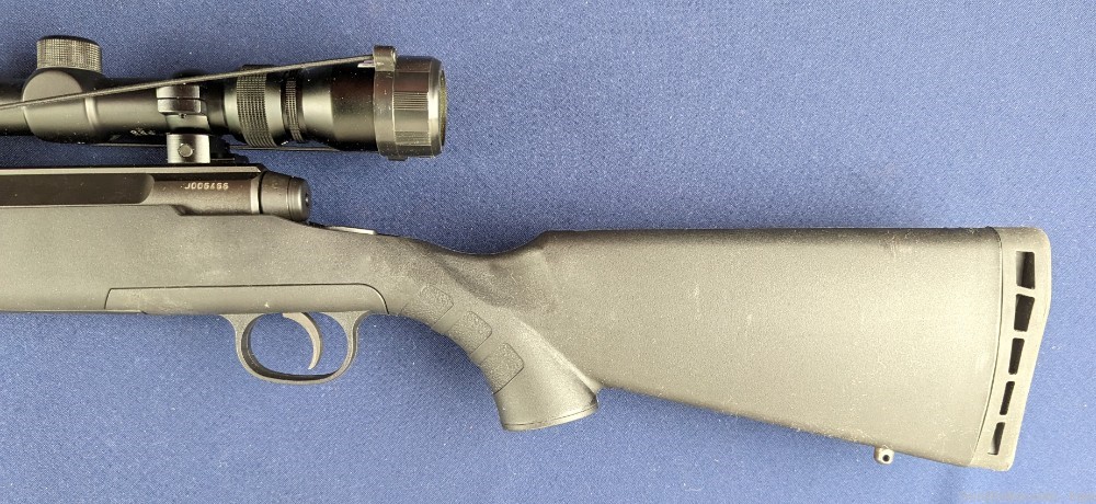 Unused Sleek Savage AX-19 .223 Rifle w/Scope-img-9