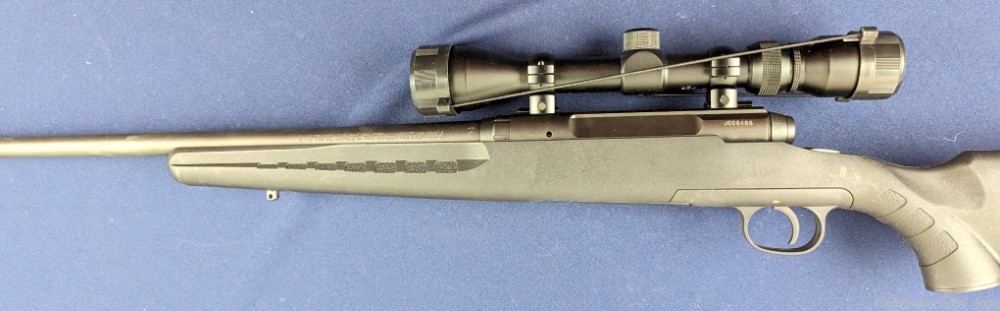 Unused Sleek Savage AX-19 .223 Rifle w/Scope-img-10