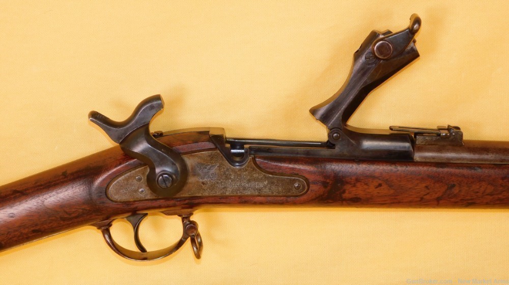 Scarce Springfield Model 1868 .50-70 Trapdoor Rifle c. 1870-img-12