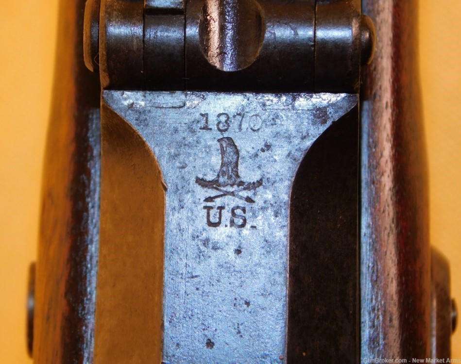 Scarce Springfield Model 1868 .50-70 Trapdoor Rifle c. 1870-img-40