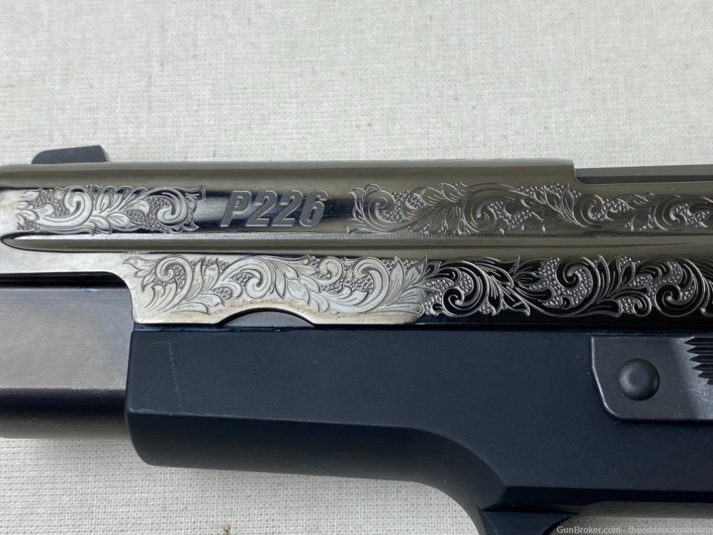 Sig Sauer P226 Engraved 9mm Para 4.4" Circa 2014 ANIB-img-22