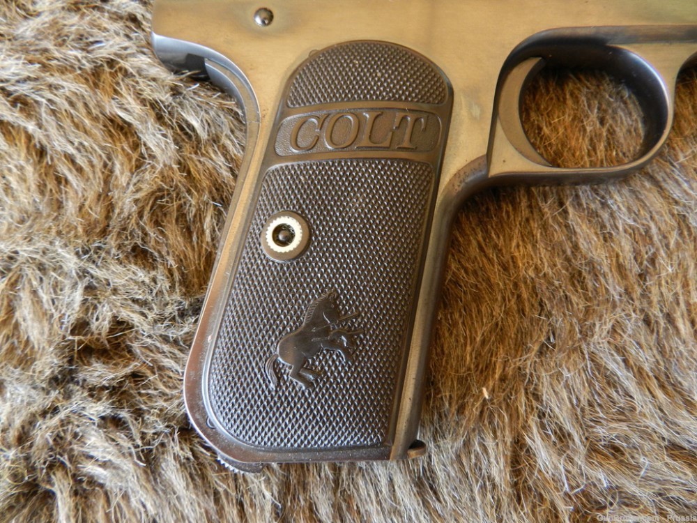 Colt 1903 Pocket Hammerless 32 Rimless 3 3/4" Blue 97% in Box-img-6