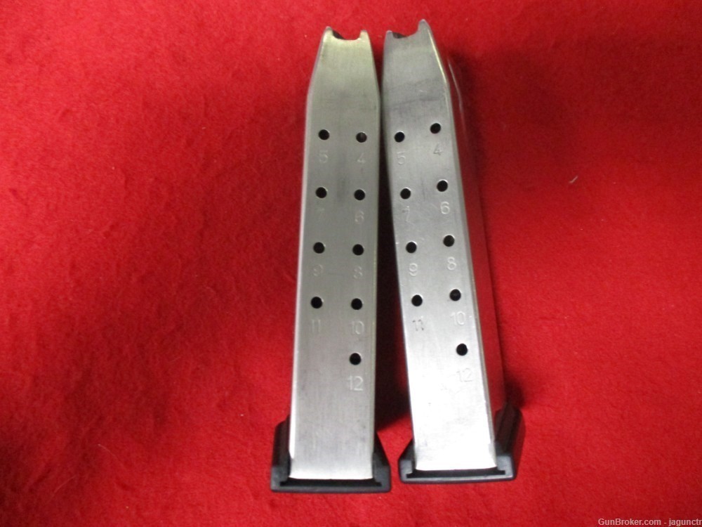 SAI XD PAIR OF 40 S&W MAGAZINES 12RDS SS 2302NTMAG35S-img-1