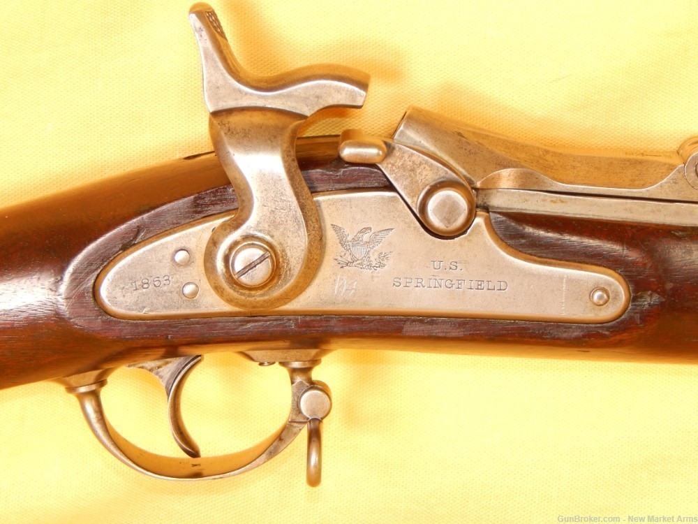 Scarce Springfield Model 1868 .50-70 Trapdoor Rifle c. 1870-img-7