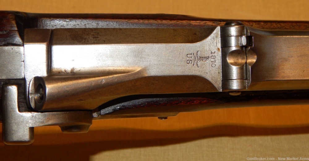Scarce Springfield Model 1868 .50-70 Trapdoor Rifle c. 1870-img-63