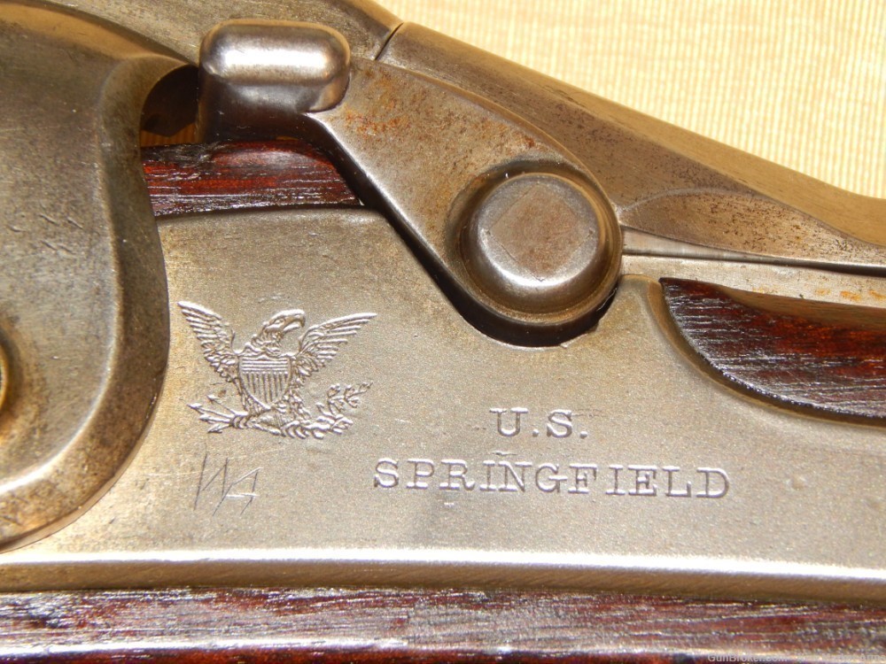Scarce Springfield Model 1868 .50-70 Trapdoor Rifle c. 1870-img-35