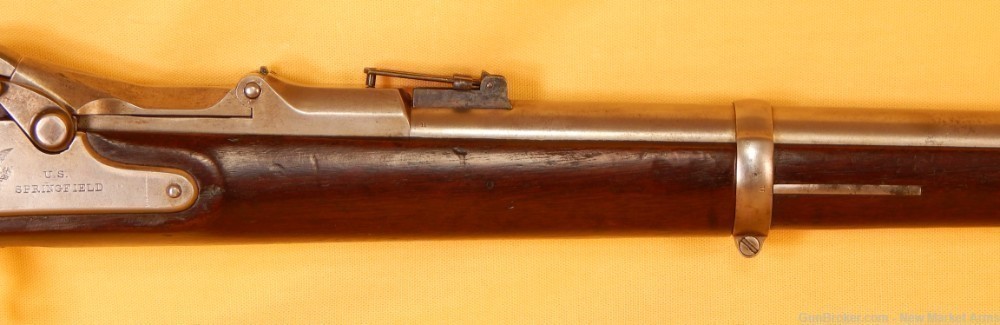 Scarce Springfield Model 1868 .50-70 Trapdoor Rifle c. 1870-img-10