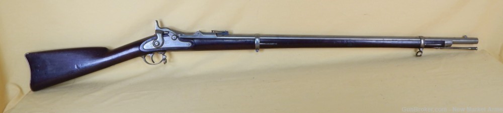 Scarce Springfield Model 1868 .50-70 Trapdoor Rifle c. 1870-img-4