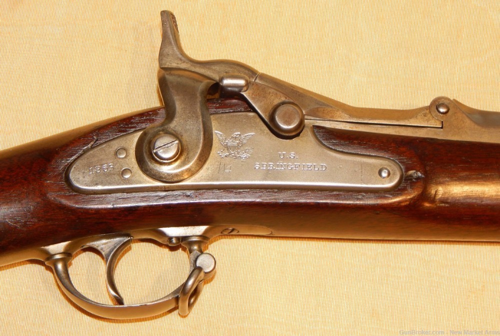 Scarce Springfield Model 1868 .50-70 Trapdoor Rifle c. 1870-img-33