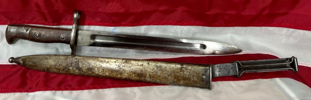 Krag Bayonet Dated 1900-img-0