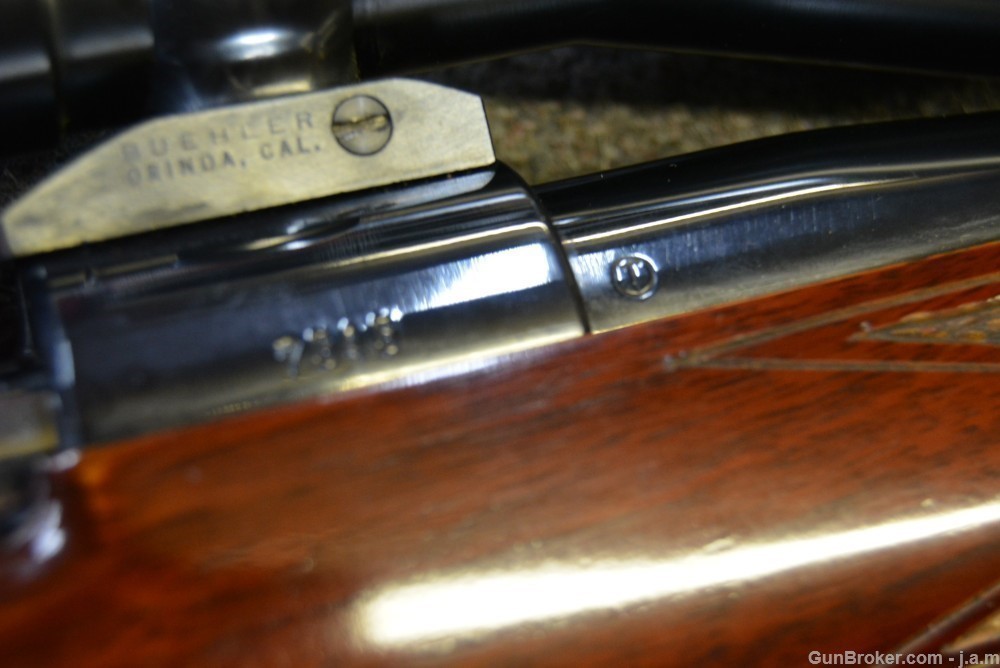 Rare Weatherby FN Deluxe Pre MK V .300 Wby mag Left Handed Rifle Made 1957-img-29