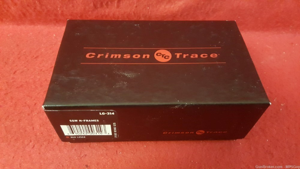 Crimson Trace Red Laser Grips for Smith & Wesson N Frame Round Butt-img-1