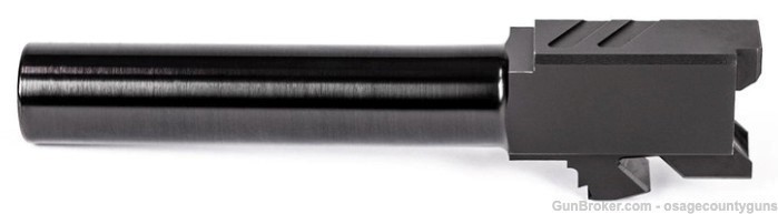 Zev Technologies Pro Match Barrel for Glock 19 Gen 1-5 - Black-img-1