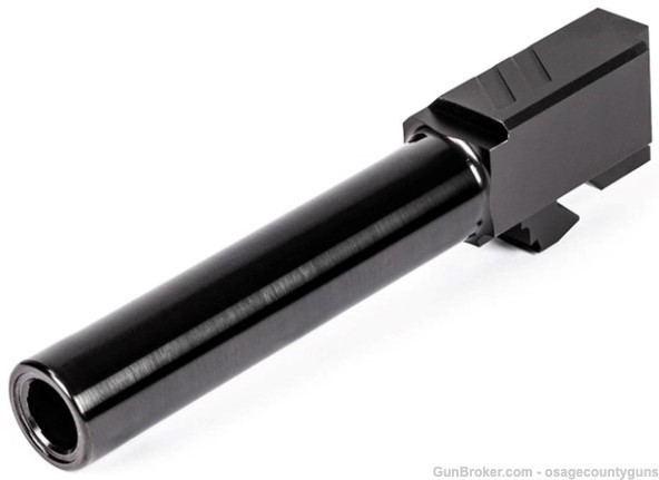 Zev Technologies Pro Match Barrel for Glock 19 Gen 1-5 - Black-img-3