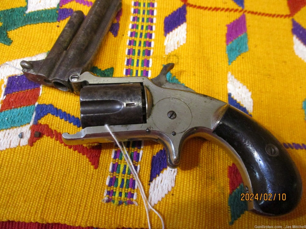 Antique Marlin Model No.2, 32 RF Revolver!-img-5