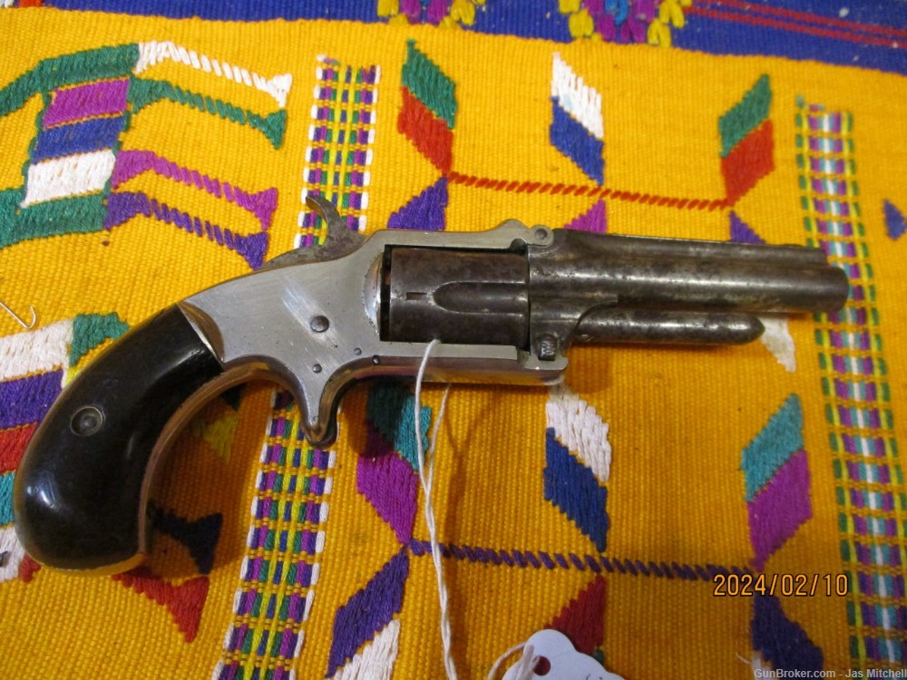 Antique Marlin Model No.2, 32 RF Revolver!-img-1