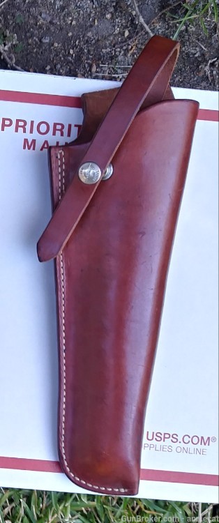Elmer Keith quickdraw george lawrence holster , Smith wesson 29, 8 3/8 inch-img-0