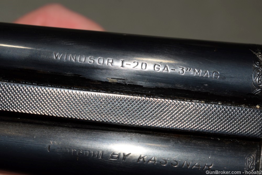 Kassnar Churchill Windsor 1 SxS Boxlock Shotgun 3" 20 G 24"-img-32