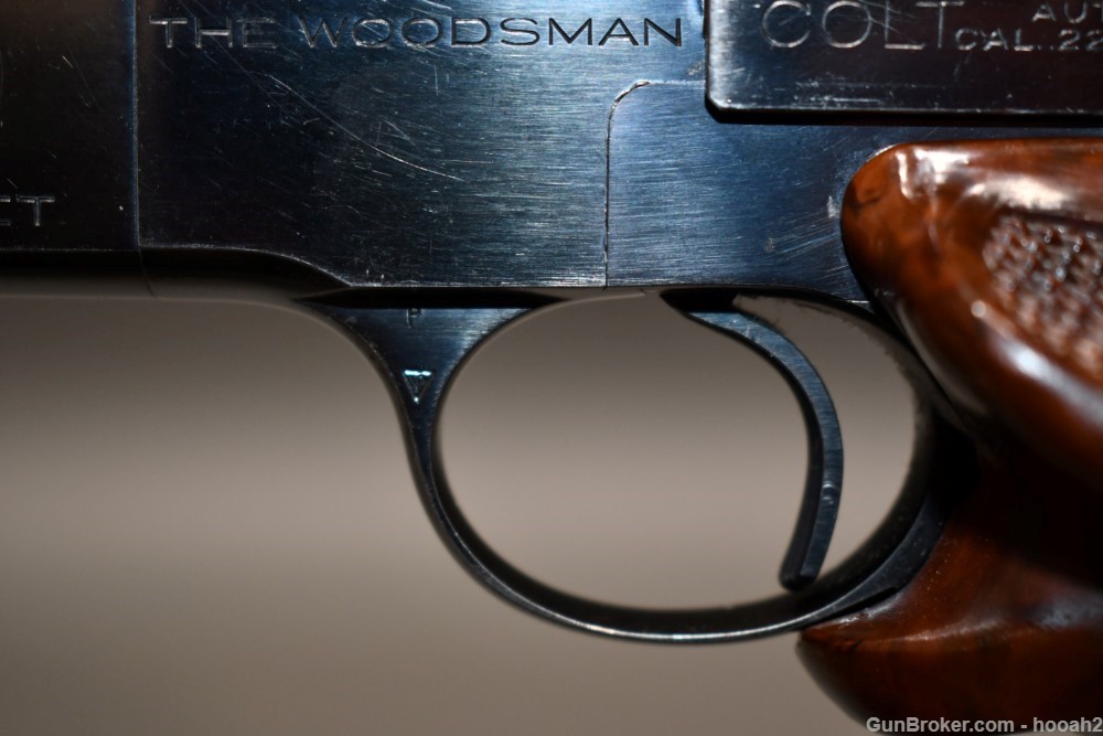 First Year Colt Woodsman Match Target Semi Auto Pistol 22 LR 1938 C&R-img-11