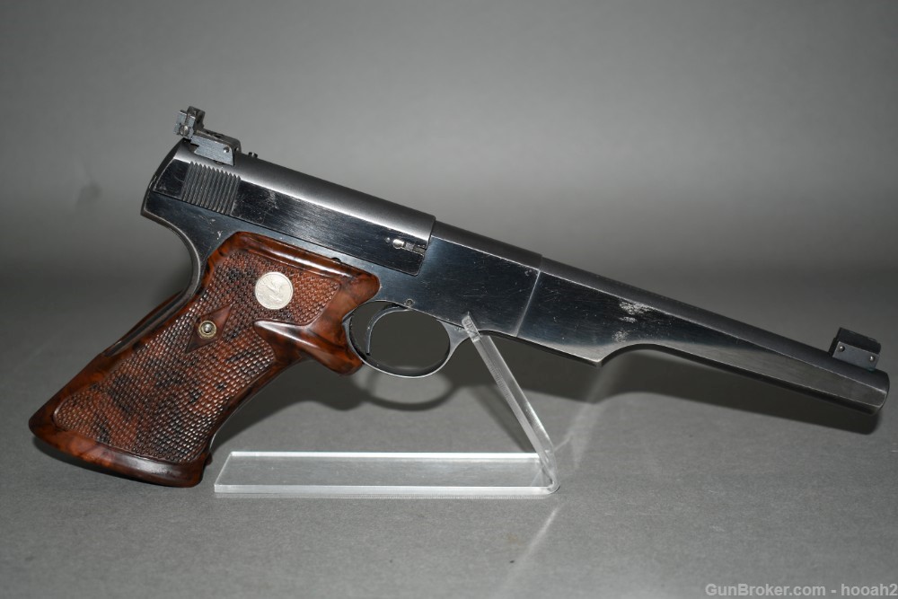 First Year Colt Woodsman Match Target Semi Auto Pistol 22 LR 1938 C&R-img-0