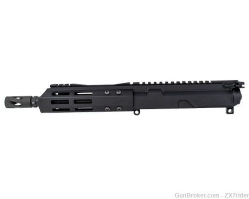 AR-15 7.5" 7.62x39 Complete M4 Pistol Upper Receiver Assembly with BCG AR47-img-1