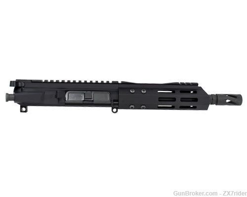 AR-15 7.5" 7.62x39 Complete M4 Pistol Upper Receiver Assembly with BCG AR47-img-0