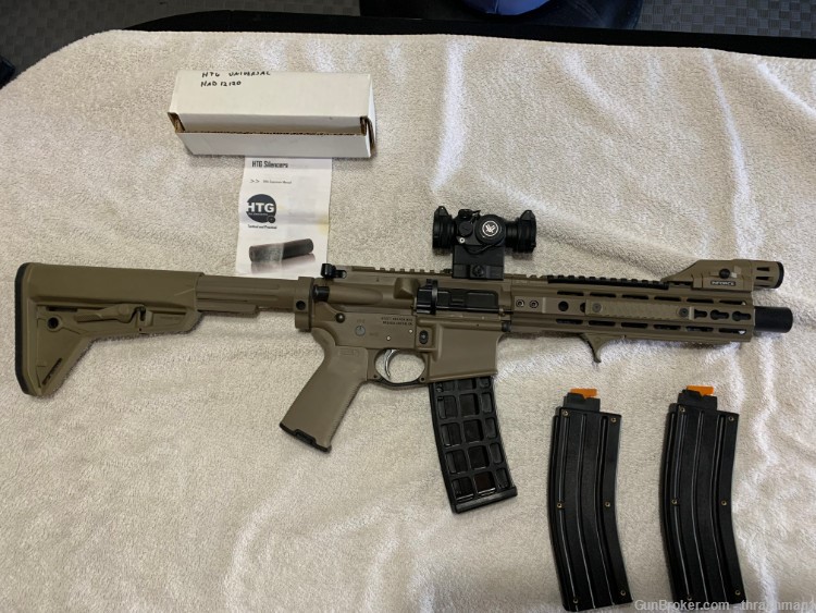 Primary Weapons Systems   PWS   22LR conversion kit. SBR WITH SILENCER-img-1