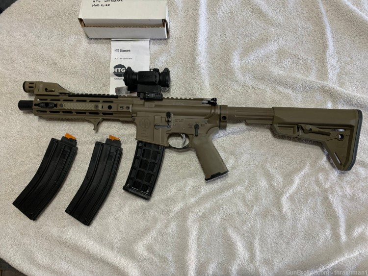 Primary Weapons Systems   PWS   22LR conversion kit. SBR WITH SILENCER-img-0