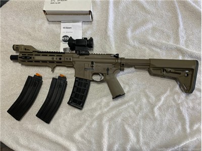 Primary Weapons Systems   PWS   22LR conversion kit. SBR WITH SILENCER