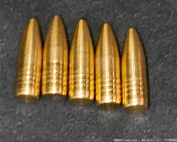 (10) 308 solid brass 126gr bullets steel core Barnes Solids M993 M80A1 M61-img-1