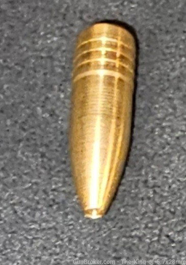 (10) 308 solid brass 126gr bullets steel core Barnes Solids M993 M80A1 M61-img-2