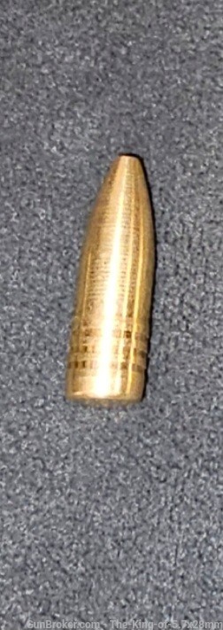(10) 308 solid brass 126gr bullets steel core Barnes Solids M993 M80A1 M61-img-3