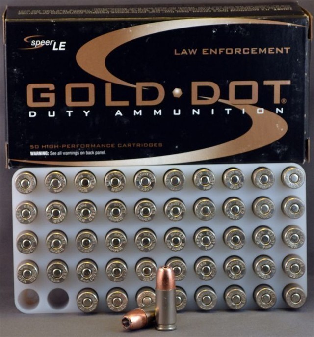 150rds Speer LE Gold Dot™ 9mm 147gr GDHP JHP self defense 53619 + FAST SHIP-img-0