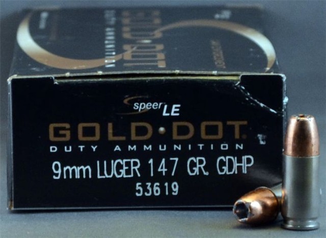 150rds Speer LE Gold Dot™ 9mm 147gr GDHP JHP self defense 53619 + FAST SHIP-img-1