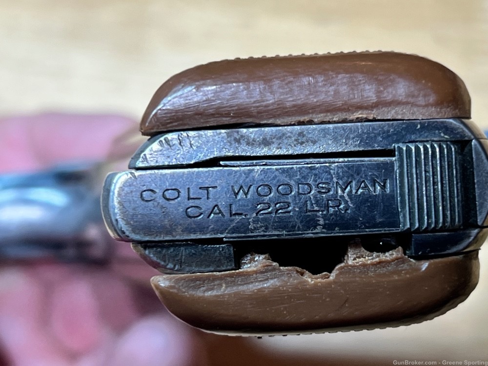 Colt Woodsman 1st Model 1940 6-1/2" High Velocity Ammo-img-7