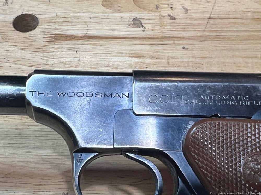 Colt Woodsman 1st Model 1940 6-1/2" High Velocity Ammo-img-5